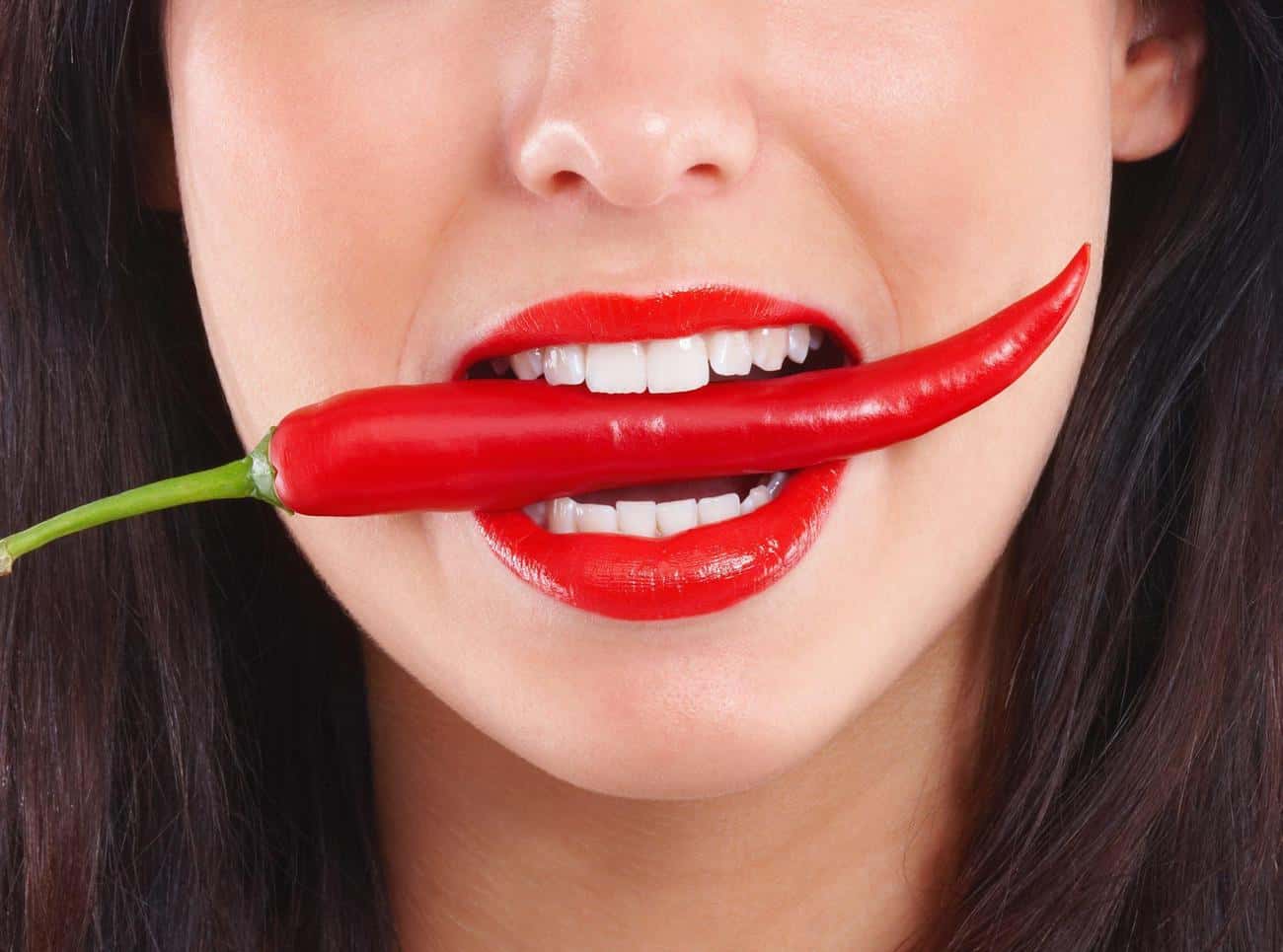 Close-up of a smile with immediate whitening results after treatment Archway