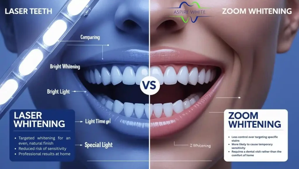 Laser Teeth Whitening vs. Zoom Whitening Archway